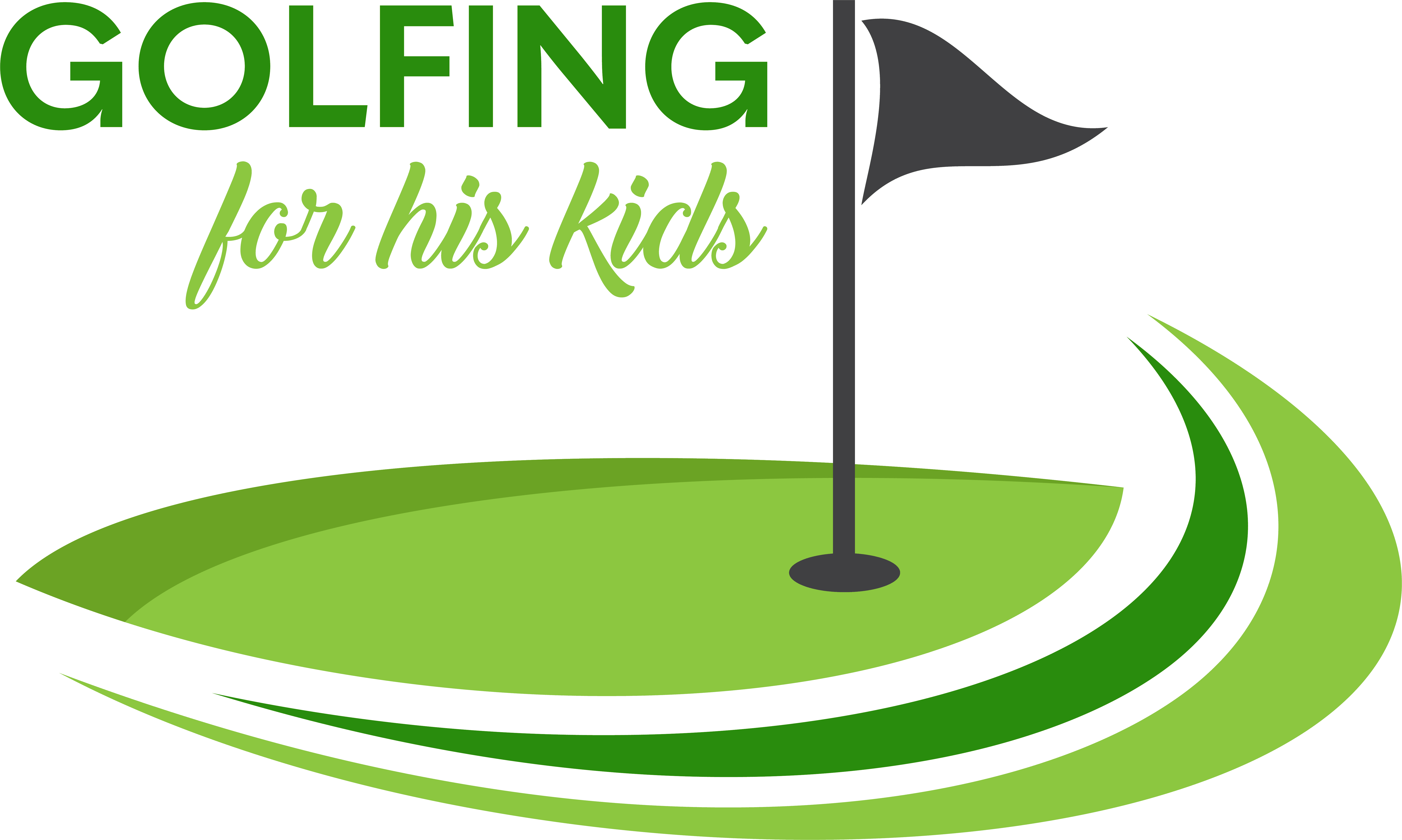 Golfing for His Kids!