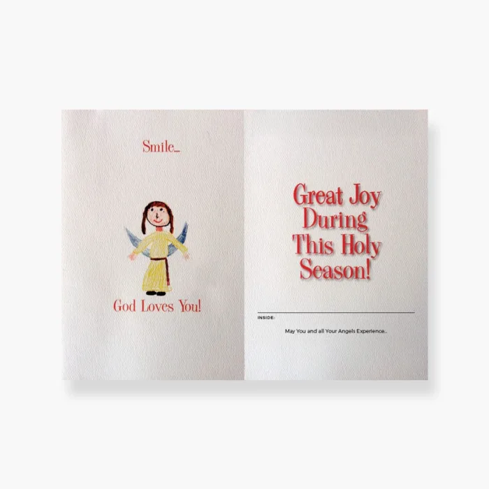Guardian Angel Society Christmas Card 1998
