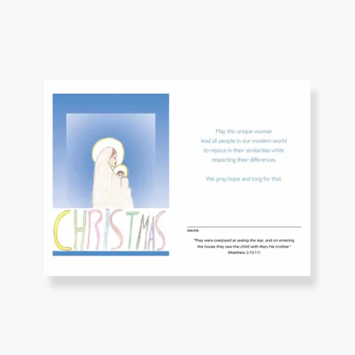 Guardian Angel Society Christmas Card 2005