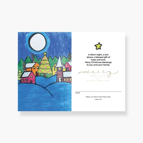Guardian Angel Society Christmas Card 2024