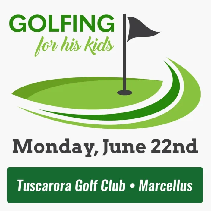 Golfing For His Kids Product Graphic