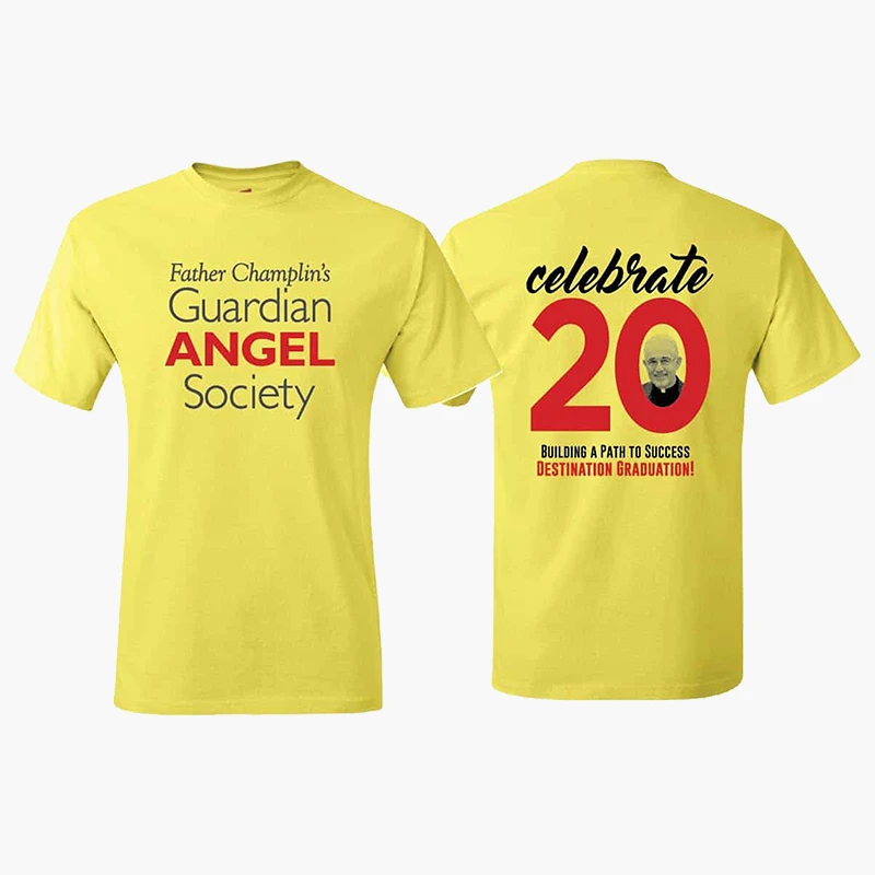 Guardian Angel Society Celebrate 20 Shirt