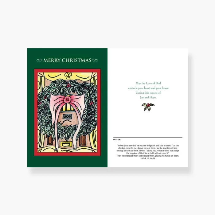 Guardian Angel Society Christmas Card 2011